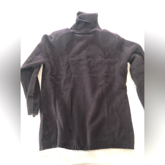 Brunello Cucinelli Sweaters - Brunello cucinelli cashmere turtleneck sweater shoulder pads EUC 1691